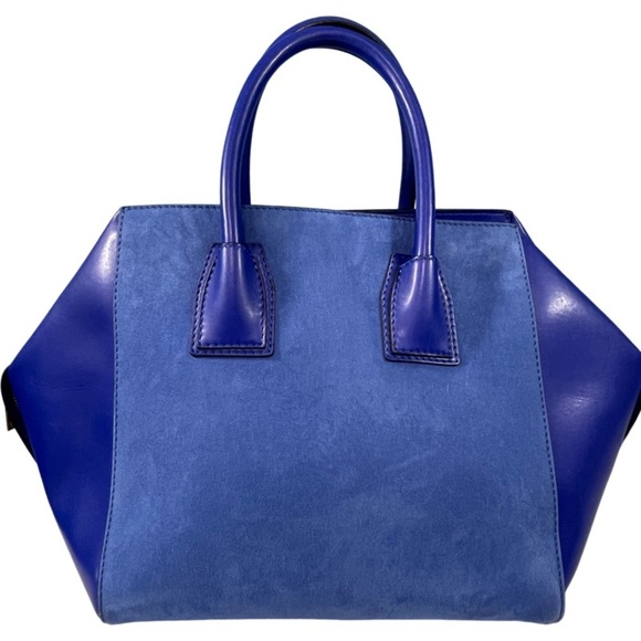 Stella McCartney Handbags - Stella McCartney Cavendish Boston Large Tote Bag Blue
